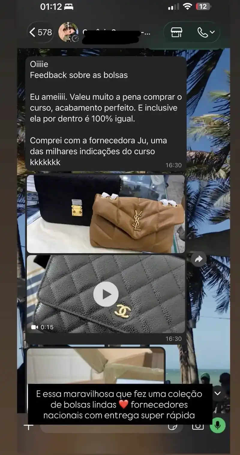 Depoimento de cliente