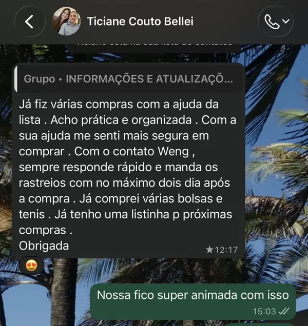 Depoimento de cliente